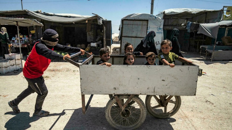 مخيم الهول بشمال شرق سوريا - الصورة لفرانس 24