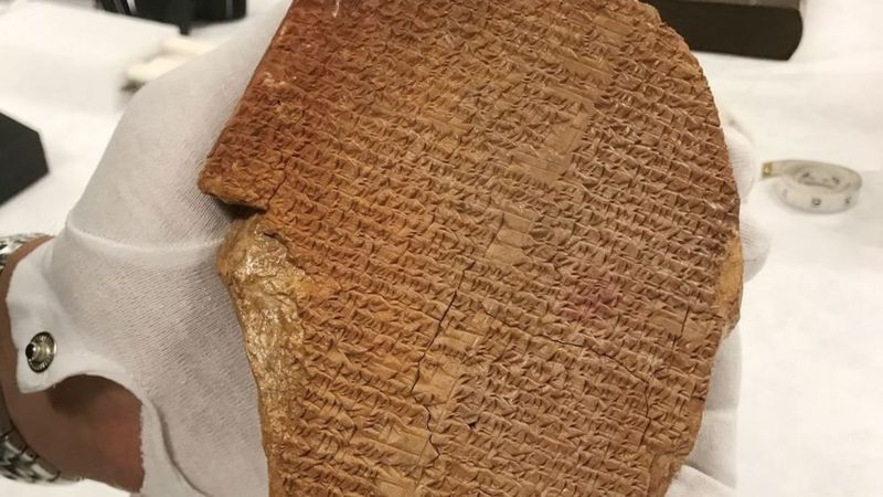 الولايات المتحدة تعيد أقدم الرقيم الاثرية في العالم الى العراق