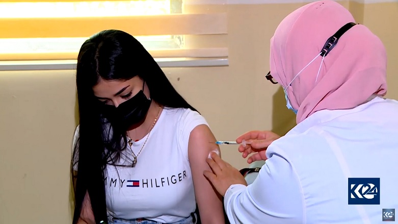 افزایش میزان دریافت واکسن کرونا در اقلیم کوردستان