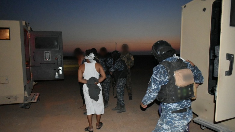 The SDF arrested three ISIS suspects in Raqqa and three in Deir al-Zor. (Photo: SDF's Coordination and Military Operations Center).