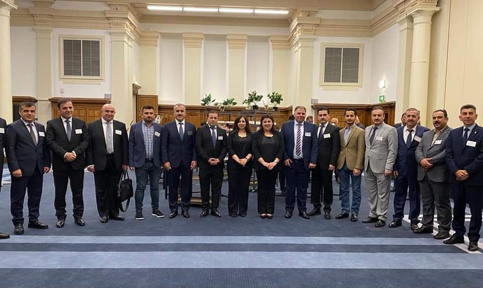 شاندی لقی هەولێری یەکێتی هاوردە و ناردنکارانی کوردستان لە لەندەن