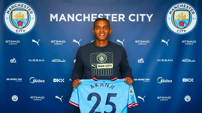 ئاكانجی به‌رگریكاری سویسری یانه‌ی مان سیتی