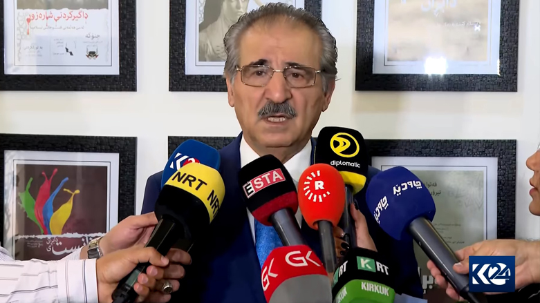 Mullah Bakhtiar, member of the High Political and Interests Council of the PUK. (Photo: Kurdistan 24)