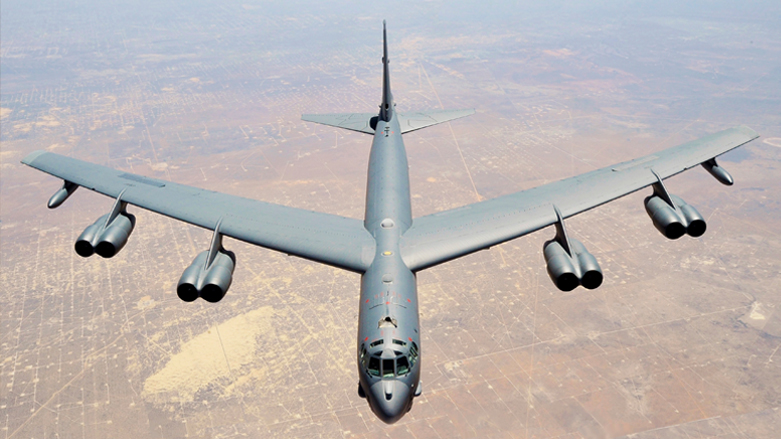 B-52H Stratofortress approaching an air refueling plane. (Photo: US Air Force)