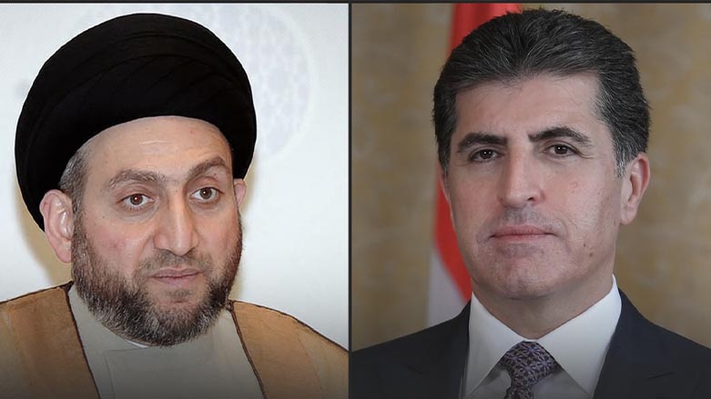 نێچیرڤان بارزانی و عه‌مار ئه‌لحه‌كیم
