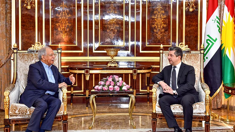 Fahri Kerim ve Başbakan Mesrur Barzani