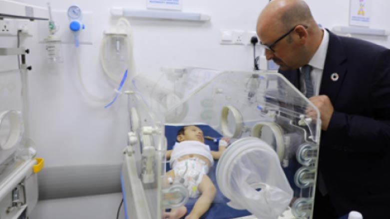 A new Pediatric Department in Akre Hospital was inaugurated on Wednesday (Photo: WHO).