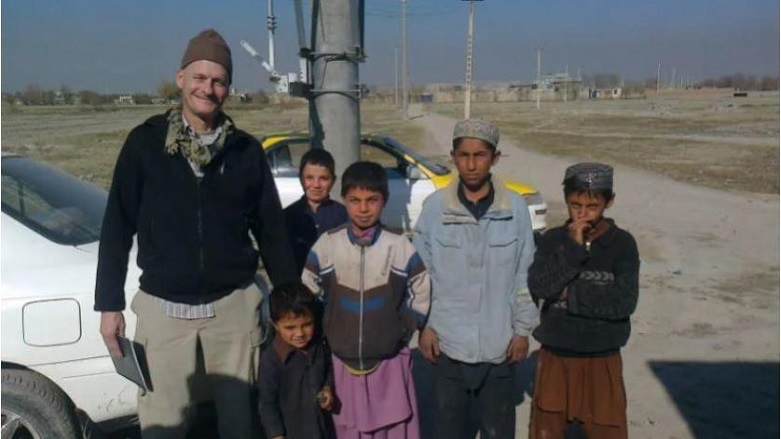 ABD’li mühendis Mark Frerichs 2013 yılında Kabil’de (BBC)