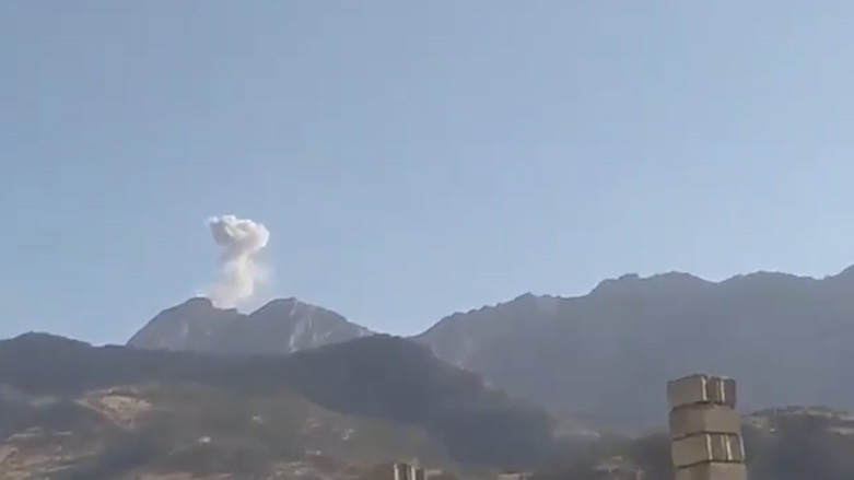 بمباران ارتفاعات ماوت از سوی جنگنده‌های ترکیه _ عکس؛ کوردستان٢٤