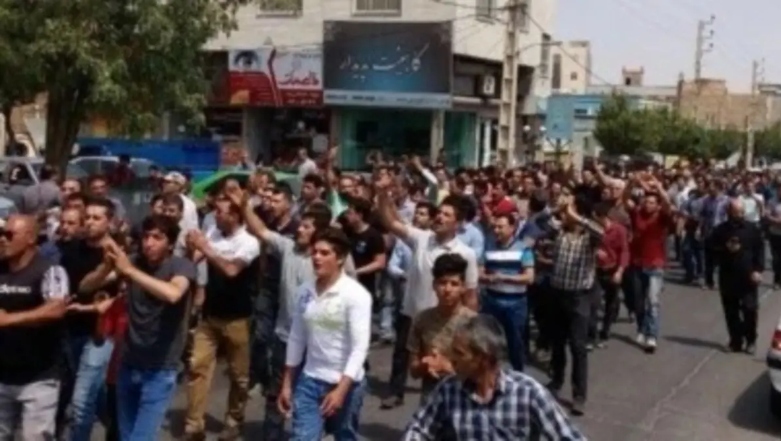 تصویری از اعتراضات ایران