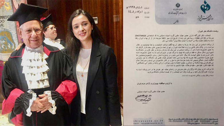 لەیلا گەلەداران، دوای دەست لەکار کێشانەوەی، وێنەی خۆی بە سەررووتی بڵاوکردەوە