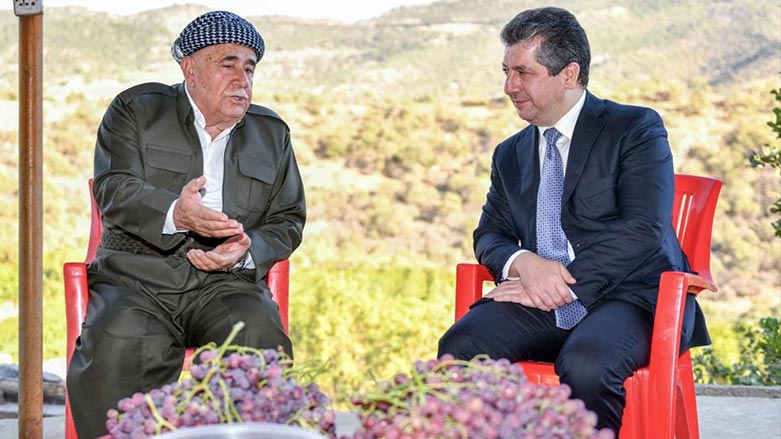 دیدار مسرور بارزانی، نخست وزیر اقلیم کوردستان با کشاورز نمونه دهوک