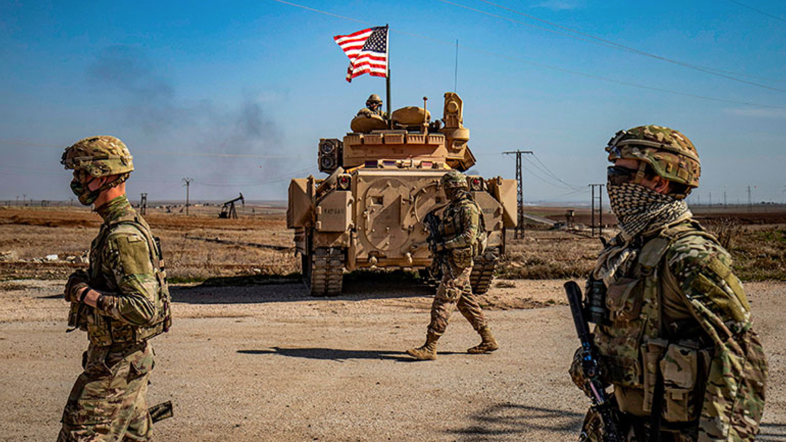 US soldiers in Syria, Feb. 13, 2021 (Photo: Delil Souleiman/ AFP)