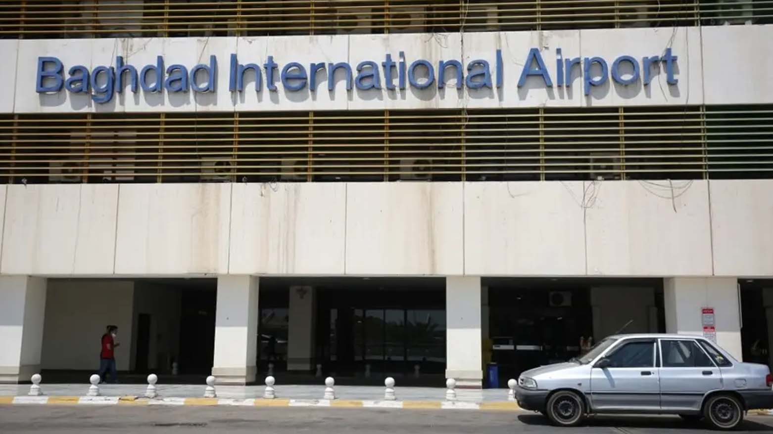 The Baghdad international airport is pictured following its reopening, July 23, 2020. (Photo: AFP)