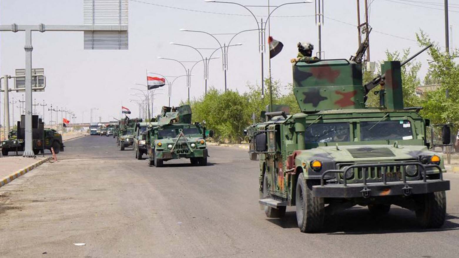 Iraqi security forces deploy in the multi-ethnic Iraqi city of Kirkuk, Sept. 3, 2023. (Photo: AFP)