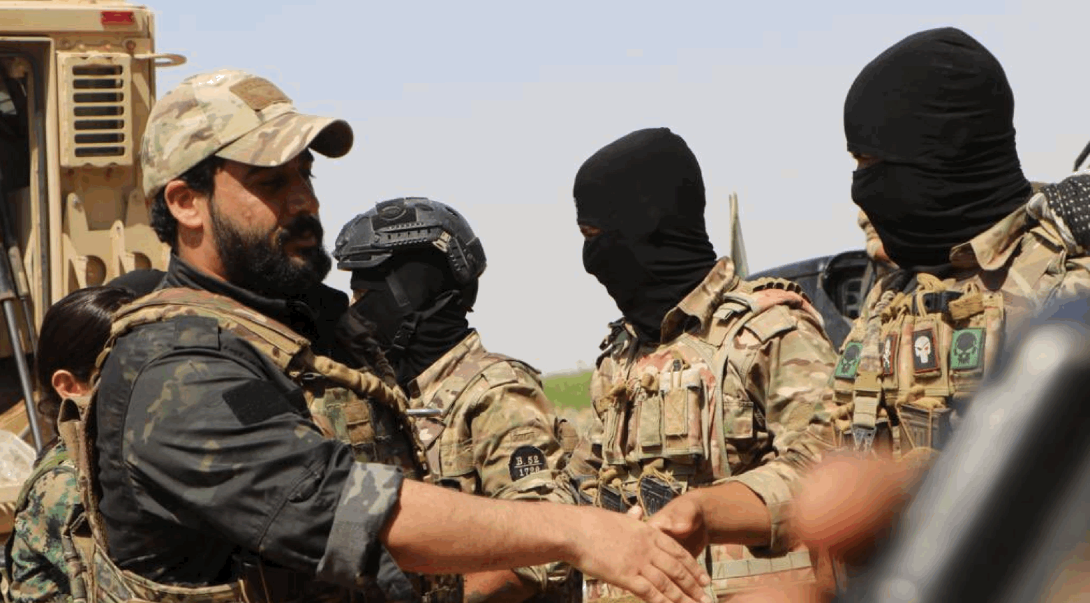 SDF fighters in Deir ez-Zor (Photo: SDF Media Centre)