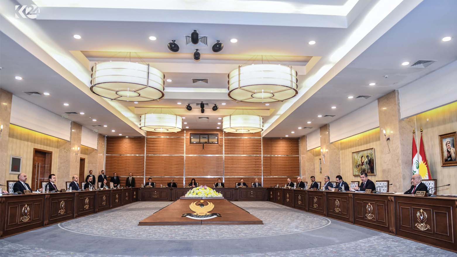 KRG Council of Ministers meeting, Aug. 9, 2023. (Photo: KRG)