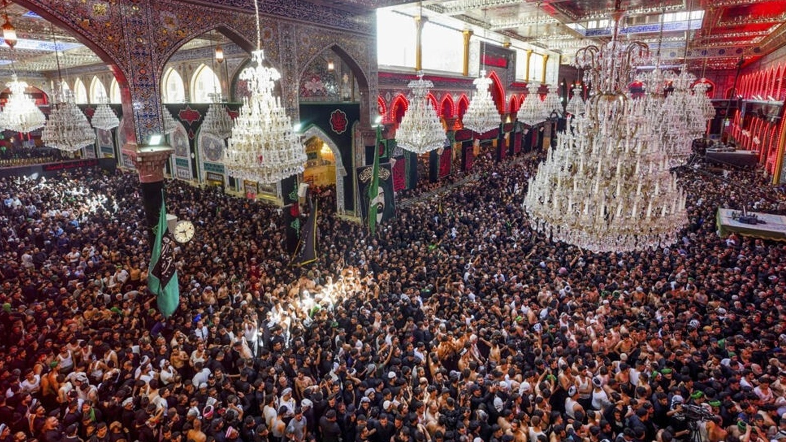22 مليون زائر يحيون أربعينية الإمام الحسين في كربلاء، 6 أيلول/ سبتمبر 2023. © أسوشيتد برس