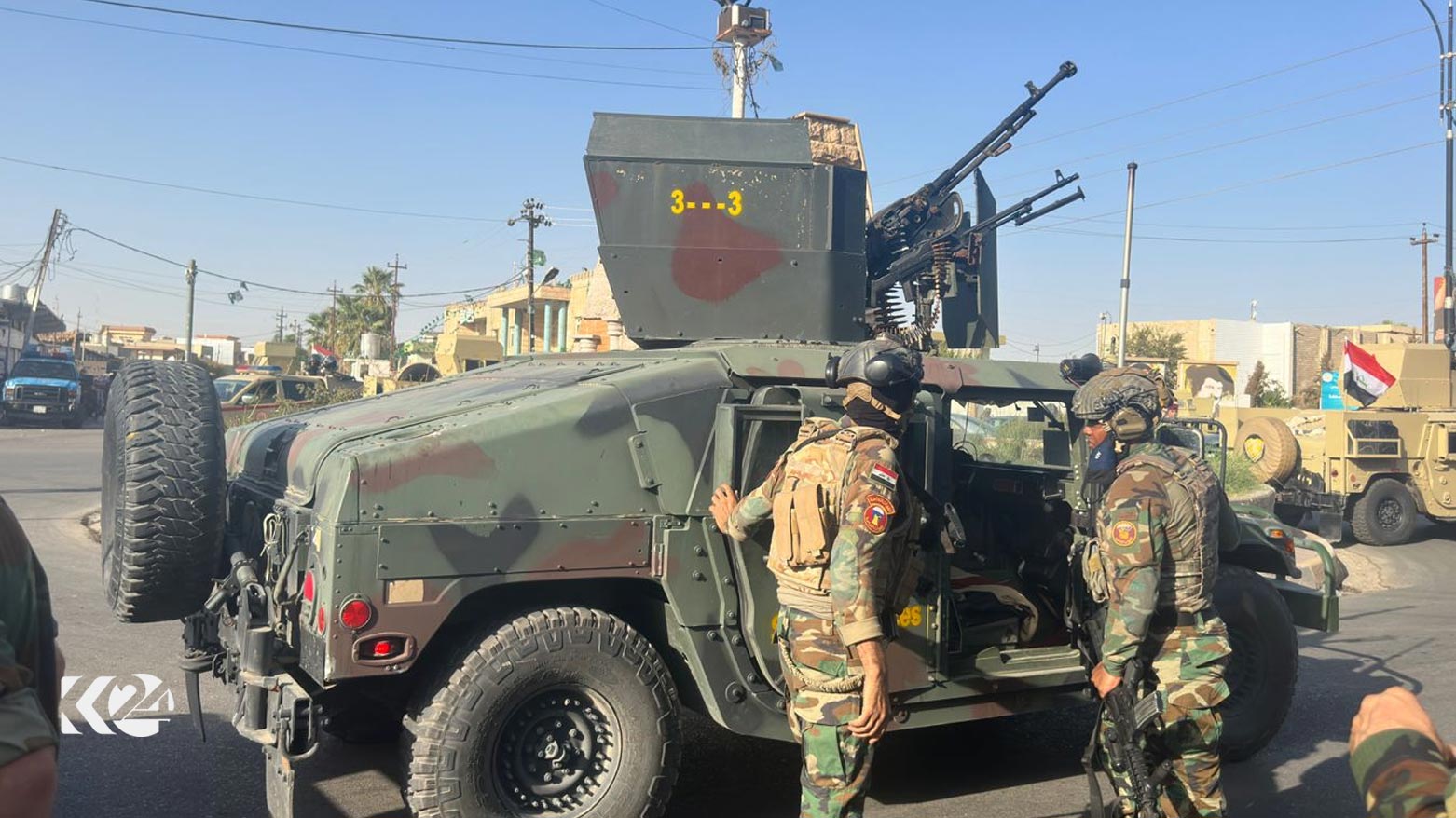 القوات الأمنية العراقية بالقرب من قلعة كركوك / كوردستان24