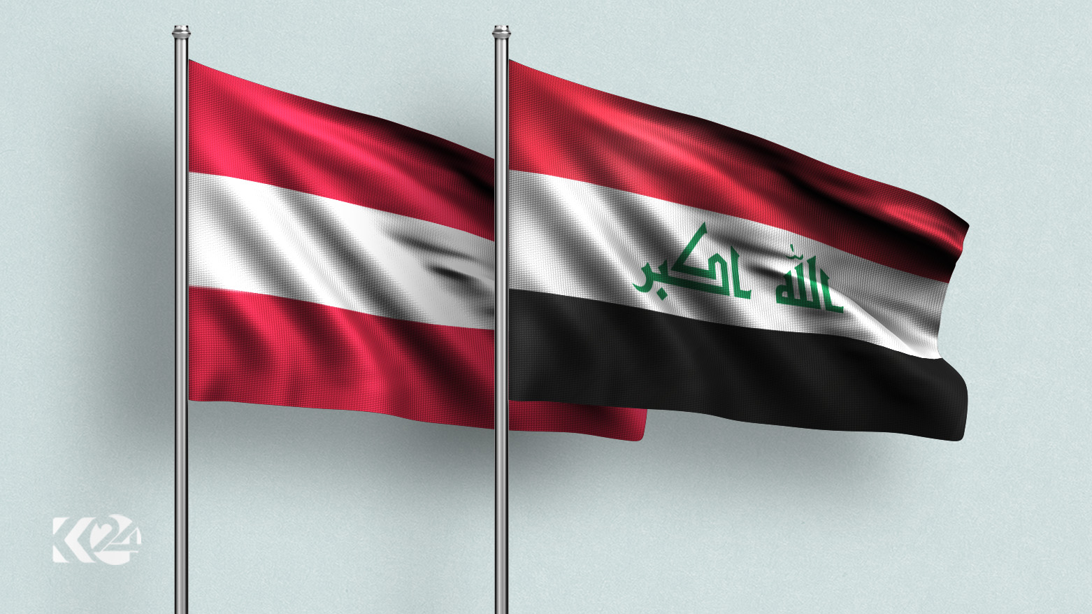 العلمان العراقي والنمساوي