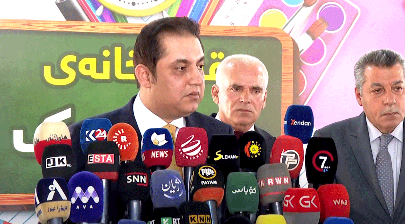 کۆنفرانسی رۆژنەوانی ئالان حەمەسەعید، وەزیری پەروەردە