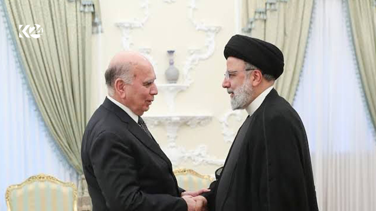 سه‌رۆككۆماری ئێران و وه‌زیری ده‌ره‌وه‌ی عێراق كۆبوونه‌وه‌