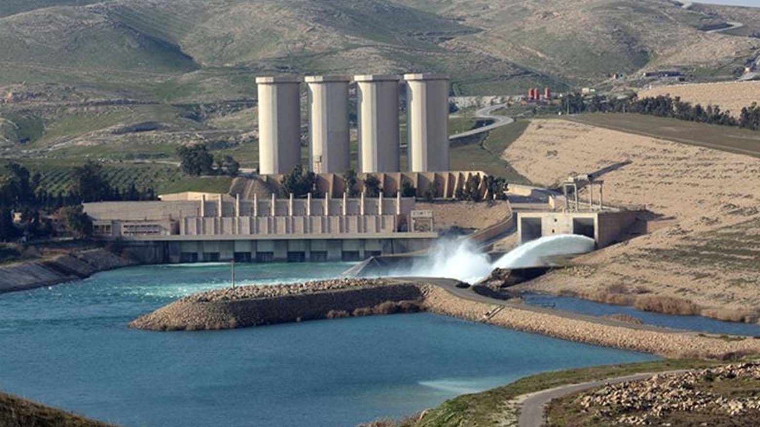 A view of Iraq's Mosul dam. (Photo: AFP)