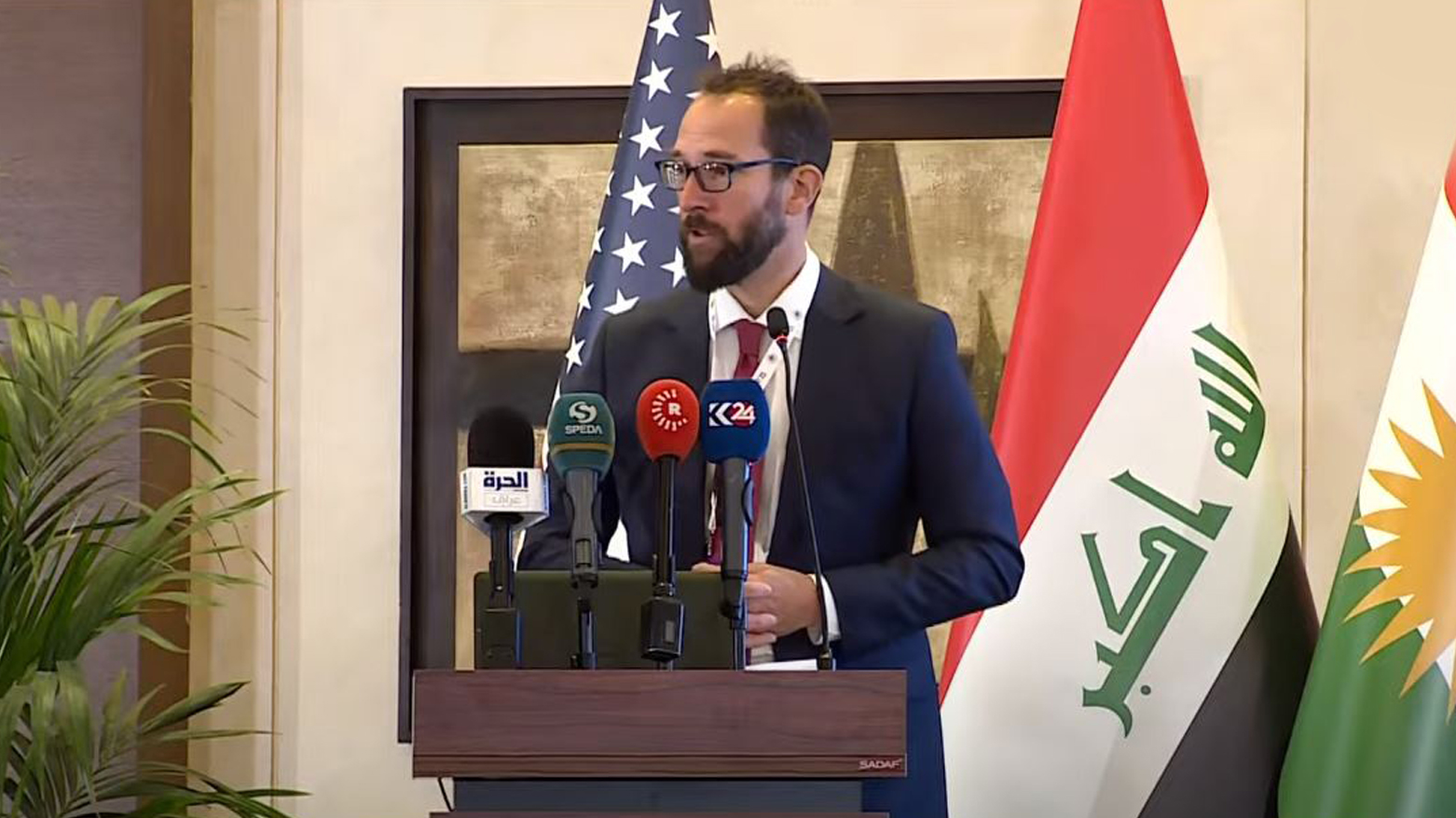 القنصل العام الأمريكي لدى أربيل مارك سترو