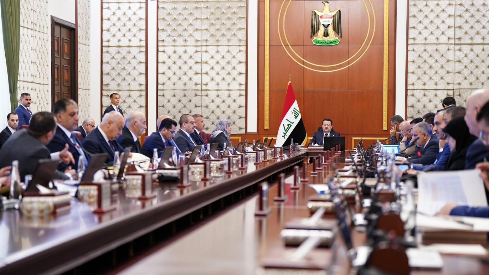 اجتماع سابق لمجلس الوزراء الاتحادي