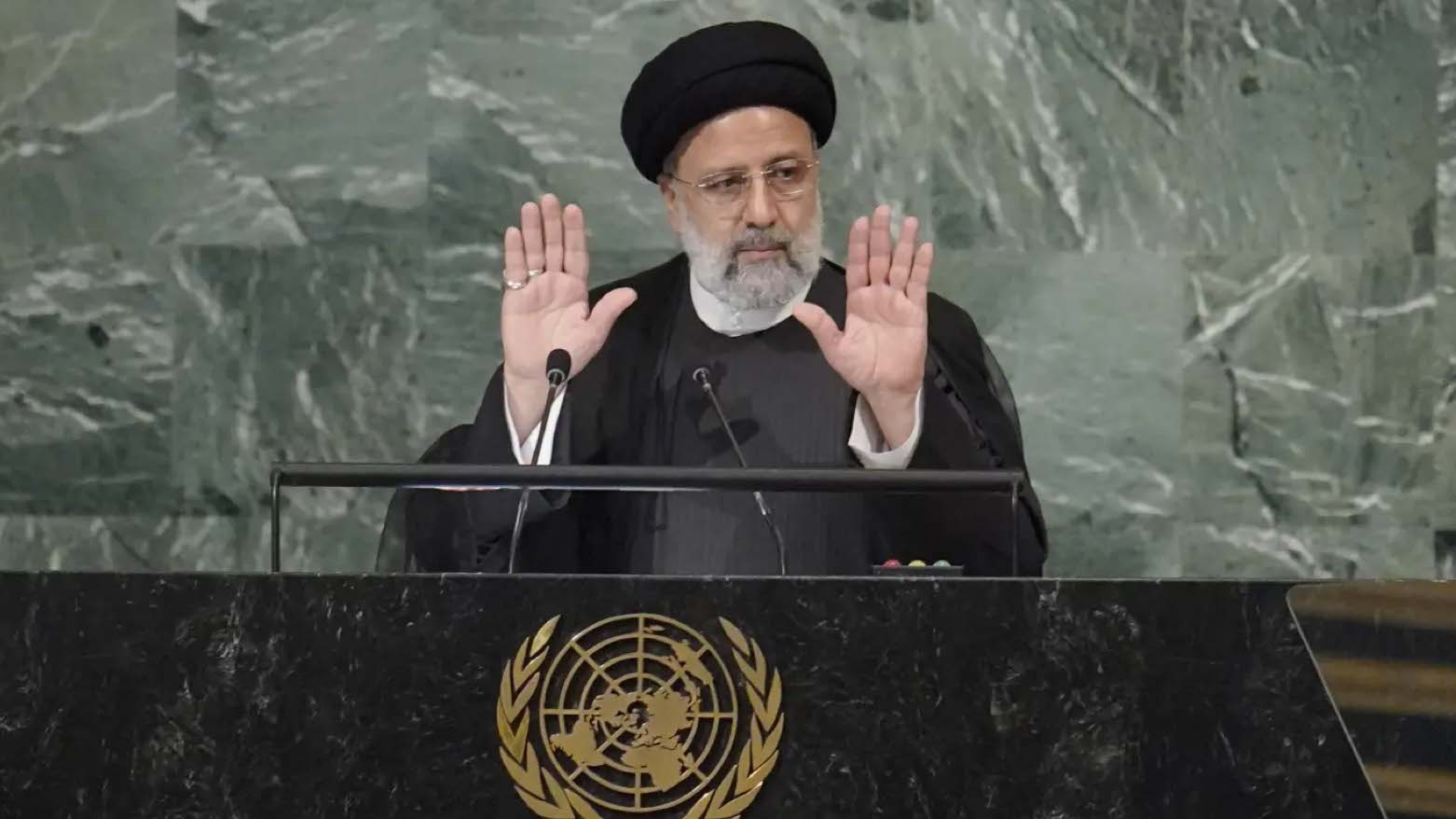 President of Iran Seyyed Ebrahim Raisi addresses the 77th session of the United Nations General Assembly, Wednesday, Sept. 21, 2022 at U.N. headquarters. (Photo: AP Photo/Mary Altaffer)