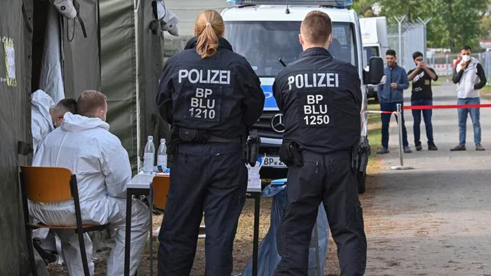 German police. (Photo: AP)