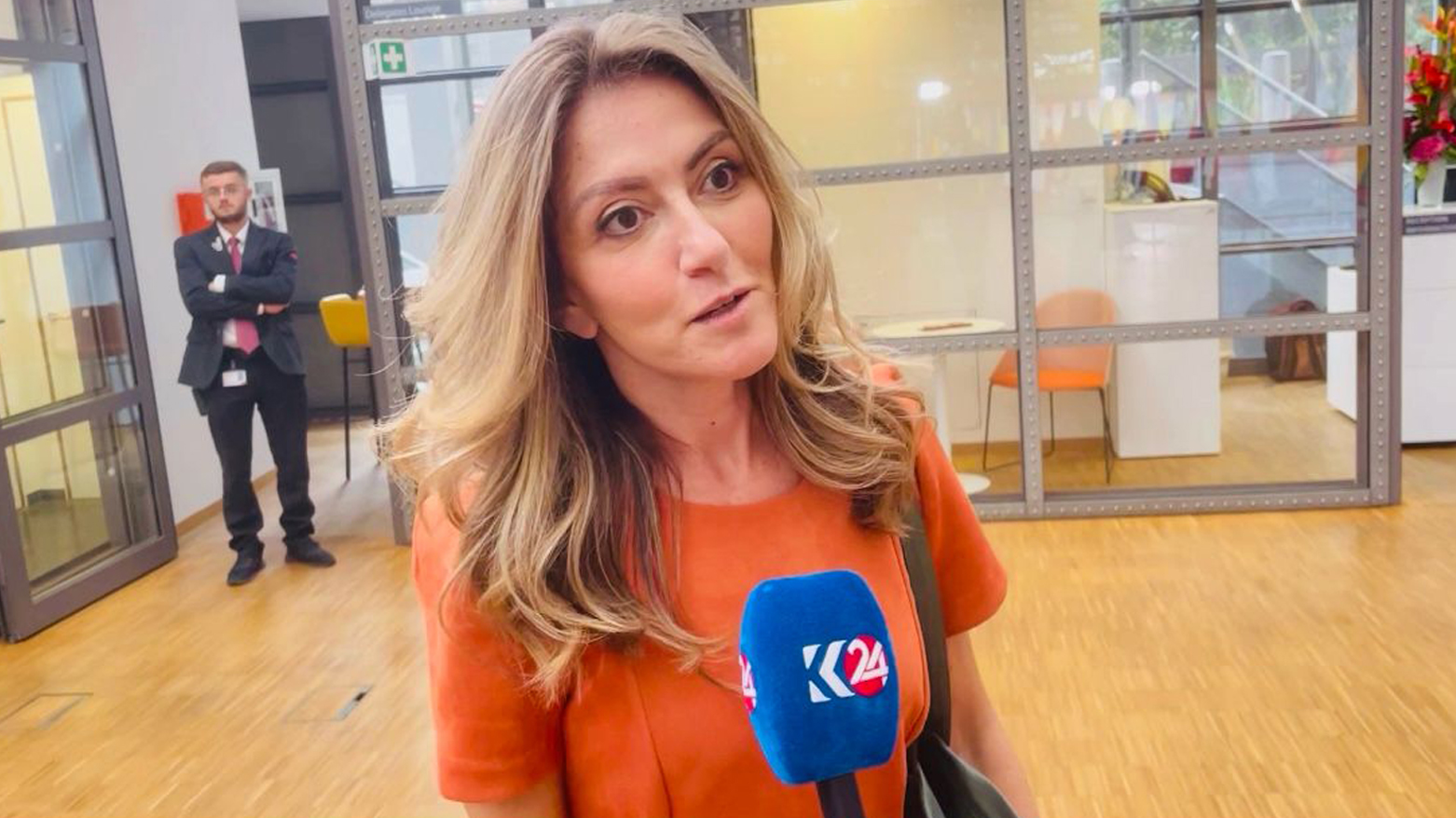 Dilan Yeşilgöz-Zegerius hopes her party will be the biggest in the upcoming Dutch elections