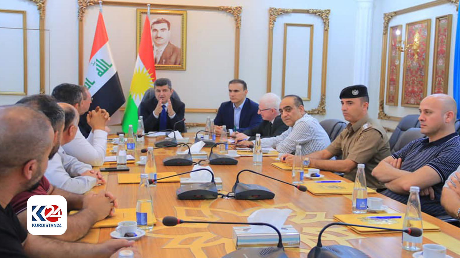 پارێزگاری دهۆک و بەرپرسی لقی یەک لەگەڵ لێژنەی موەلیدەکانی پارێزگای دهۆک