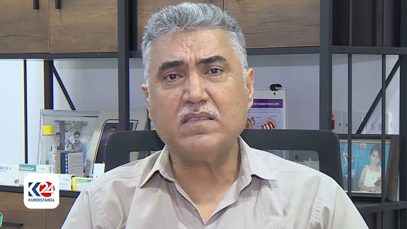 عميد كلية الطب في جامعة أربيل الطبية دشتي بوستاني
