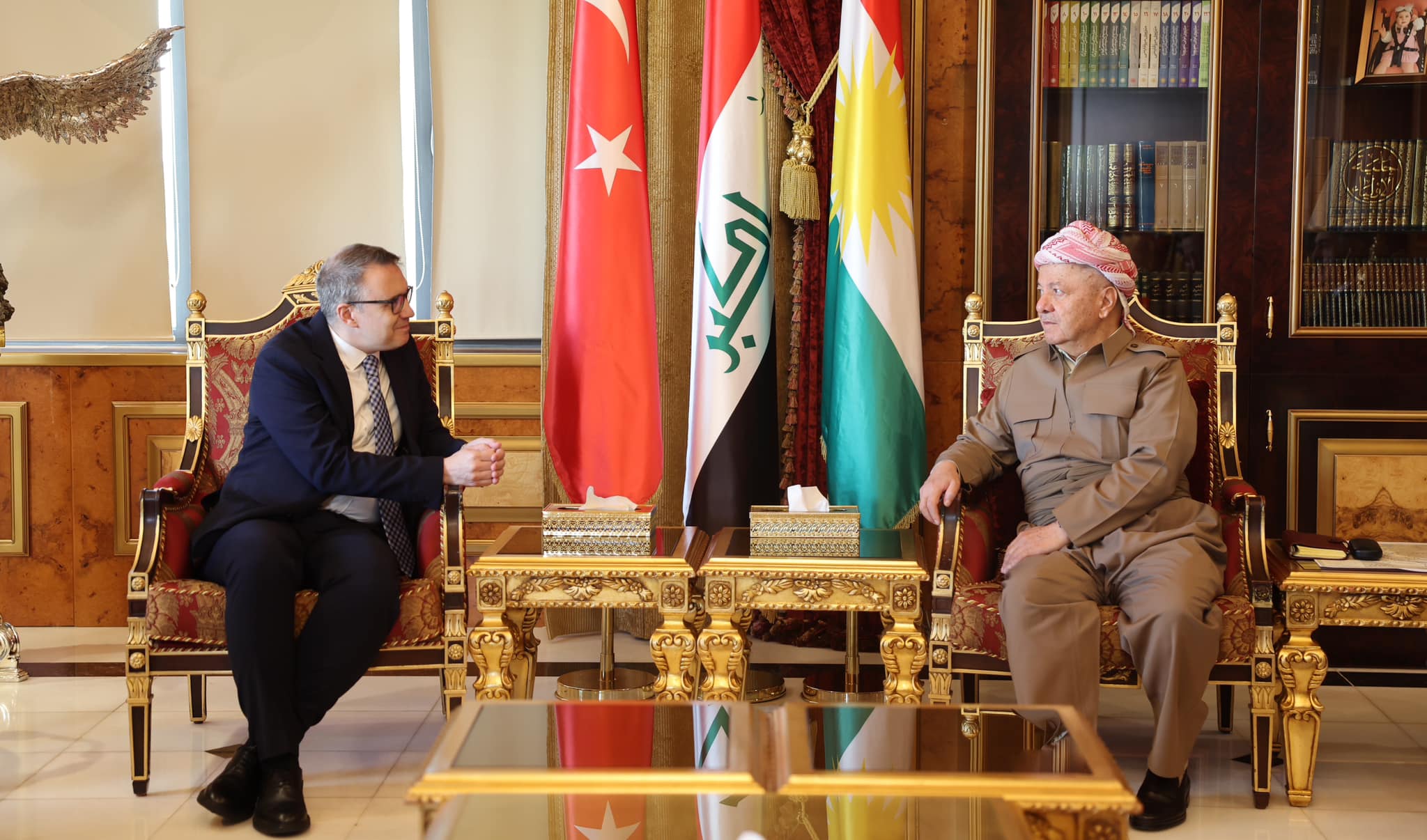 السفير التركي يؤكد للرئيس بارزاني إلقاء القبض على المتورطين في مقتل سائح من إقليم كوردستان