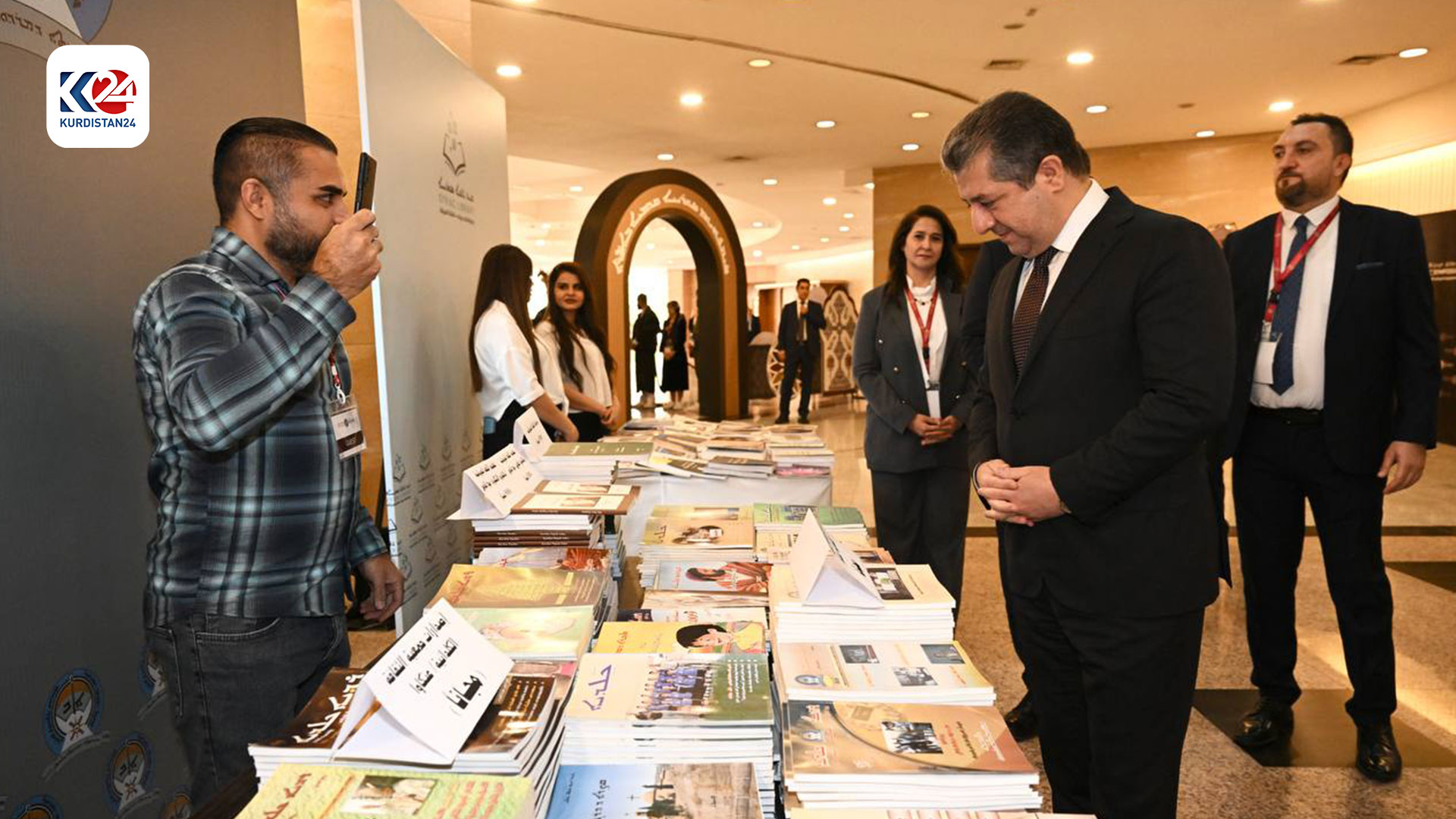 ئامادەبوونی سەرۆکوەزیران مەسرور بارزانی لە 