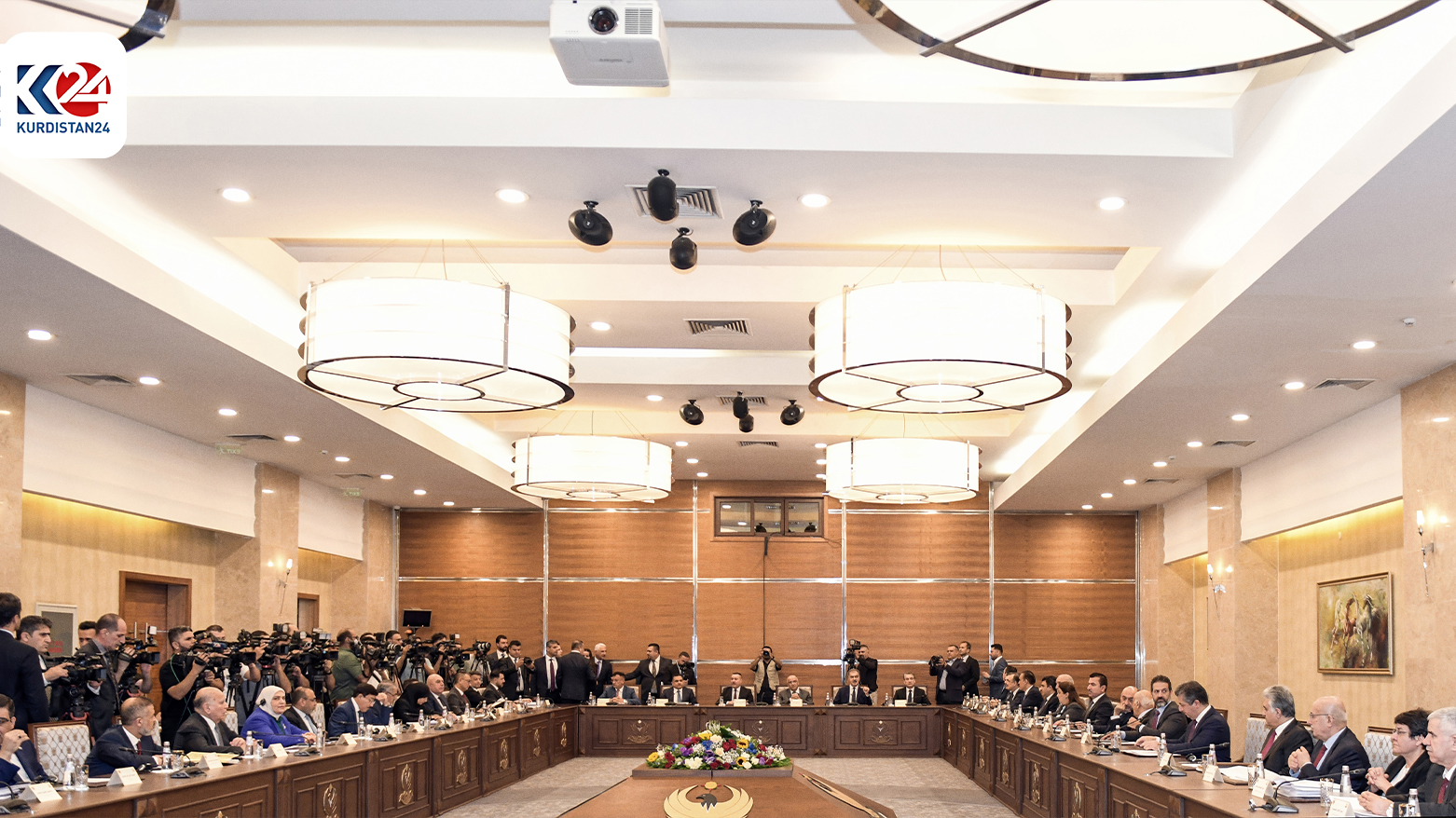 On Sunday, a high-level meeting between the Kurdistan Regional Government&rsquo;s (KRG) Economic Ministerial Council and the Iraqi Economic Ministerial Council took place in Erbil. (Photo: Kurdistan24)
