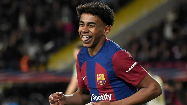 لامین یامال یاریزانی یانەی بارسێلۆنا