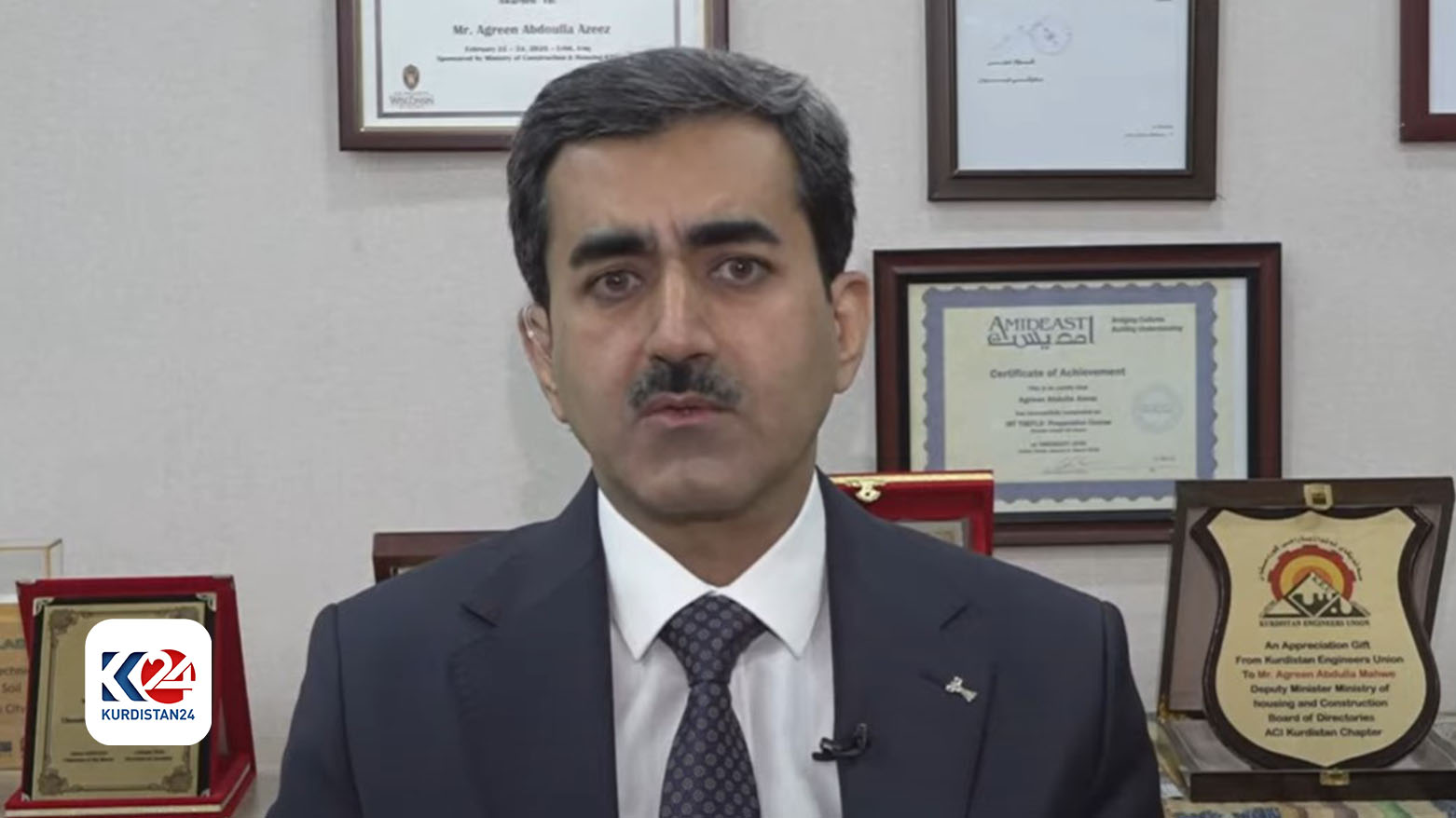 ئاگرین عەبدولڵا، بریکاری وەزارەتی ئاوەدانکردنەوە و نیشتەجێکردن