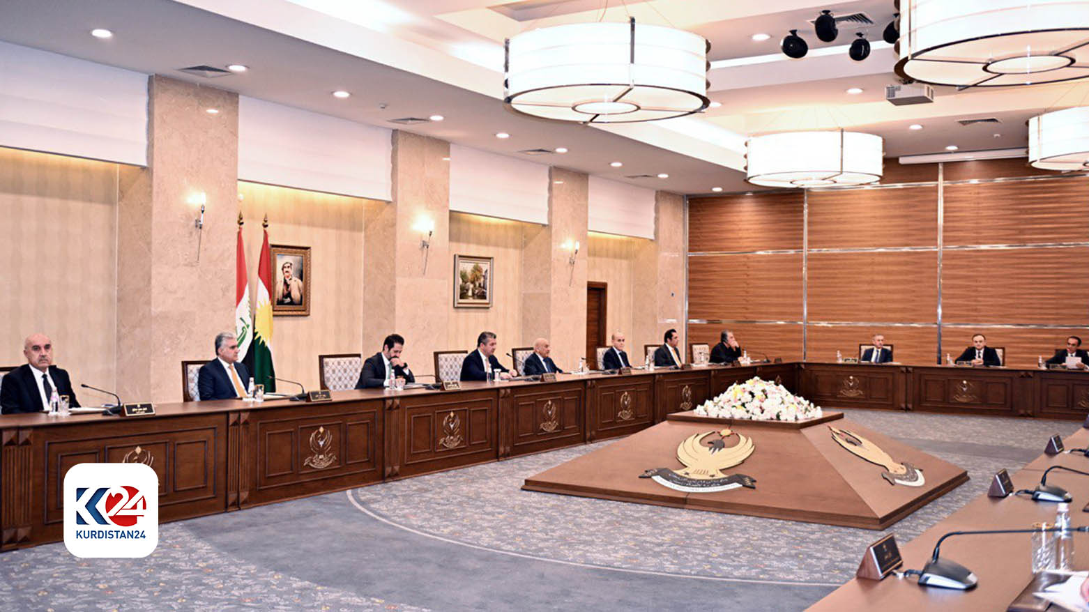 The meeting of the KRG Council of Ministers, Sept. 25, 2024. (Photo: KRG)