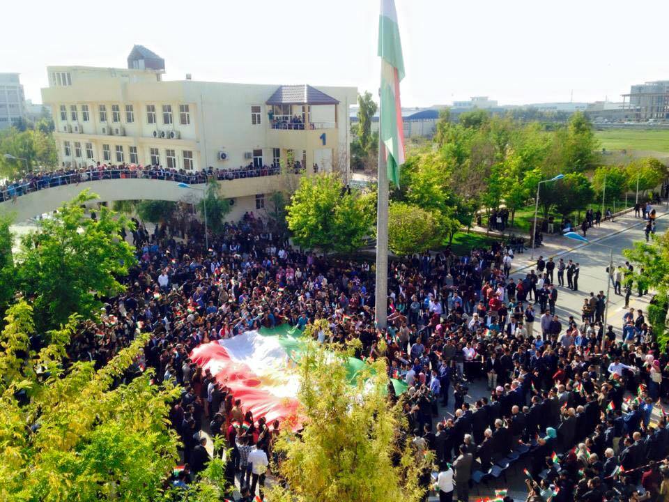 Kurds celebrate Kurdistan Flag Day