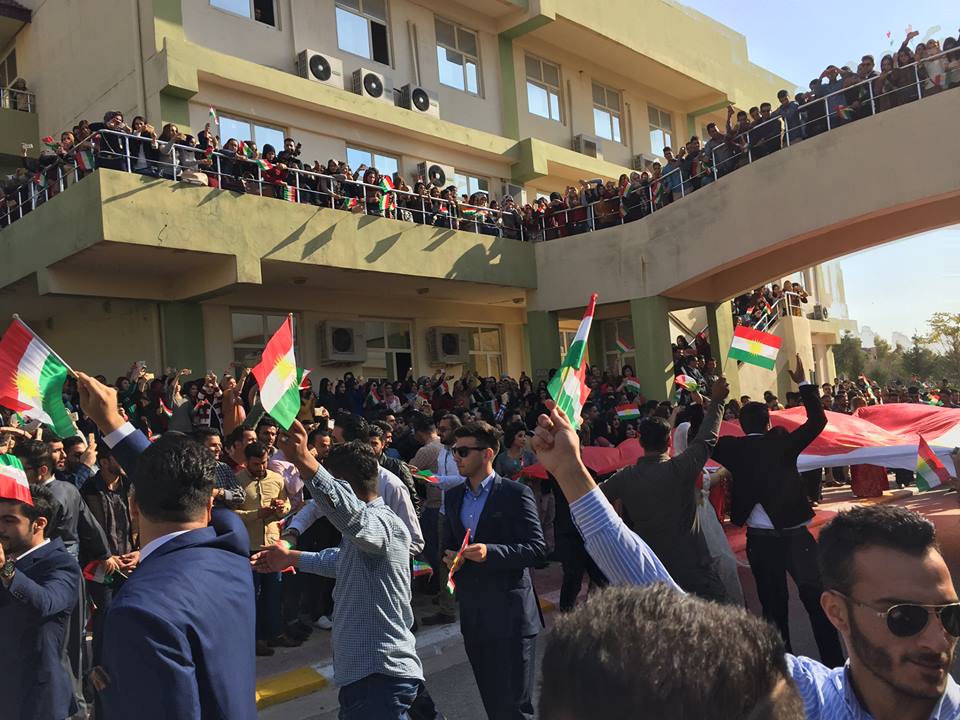Kurds celebrate Kurdistan Flag Day