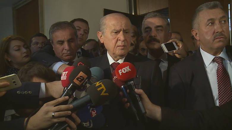 Bahçelî: Wê Tirkiyê bibe kampa penaberan