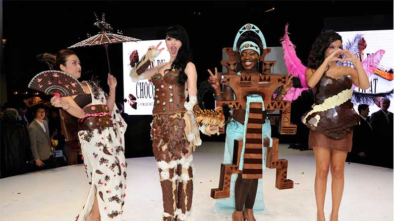 Pêşangeha Chocolate li Parîsê lidar dikeve