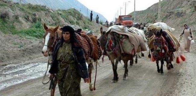 Koçerên bajarê Îlam bi neçarî koç dikin