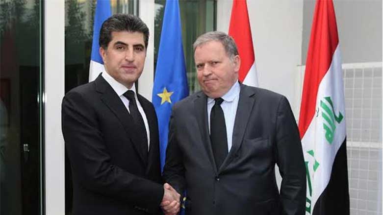 Barzanî serdana konsolxaneya Fransayê kir