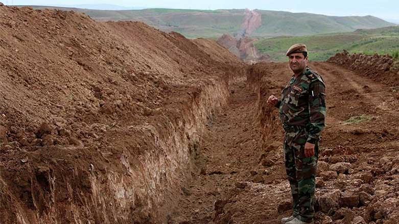 Pêşmerge xala dawî ya sînorê Başûrê Kurdistanê diyar dikin