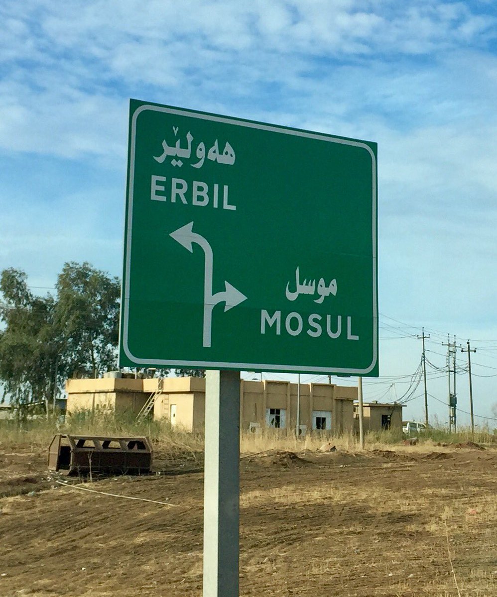 برێت مه‌كگورت سه‌ردانی میحوه‌ری خازری هێزی پێشمه‌رگه‌ ده‌كات