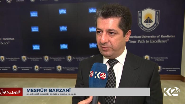مەسرور بارزانی: كورد دەخوازێ بە رێگەی ئاشتییانە سەربەخۆیی بەدەستبھێنێت