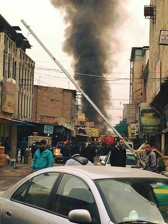 دوو ته‌قینه‌وه‌ له‌ به‌غدا روویاندا